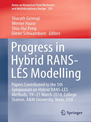 cover image of Progress in Hybrid RANS-LES Modelling